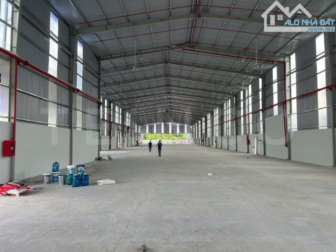 Cho thuê kho xưởng 3.500m² có PCCC tự động và điện ba pha, đường Quốc Lộ 61C gần ngã 3 - 3