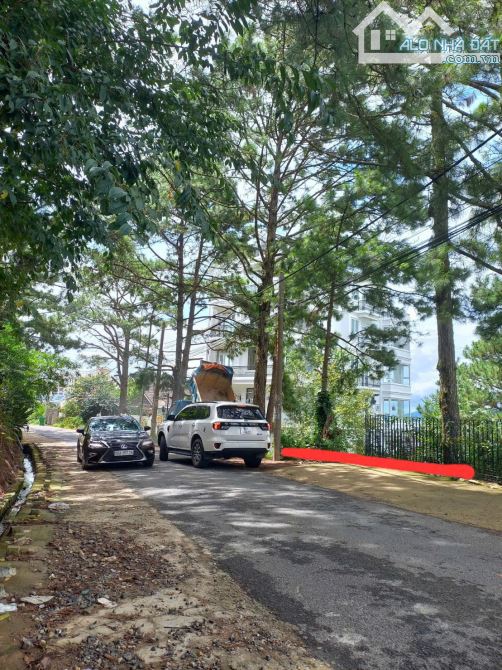 Đất biệt thự 1.488m2 mặt tiền đường nhựa,View thung lũng và rừng thông trước đất - 3