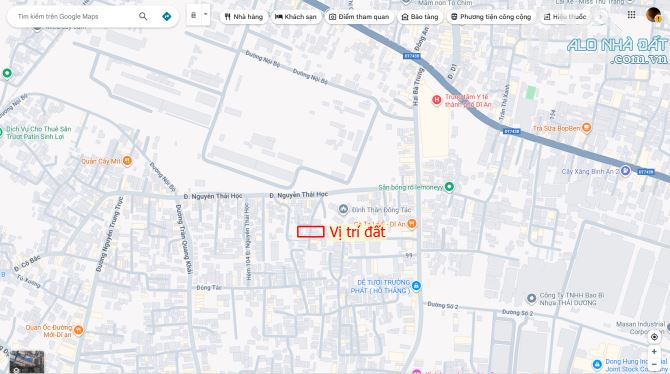 Bán nhà cấp 4 (6x27.6m), hẻm Nguyễn Thái Học p. Tân Đông Hiệp gần chợ Dĩ An 1 - 3
