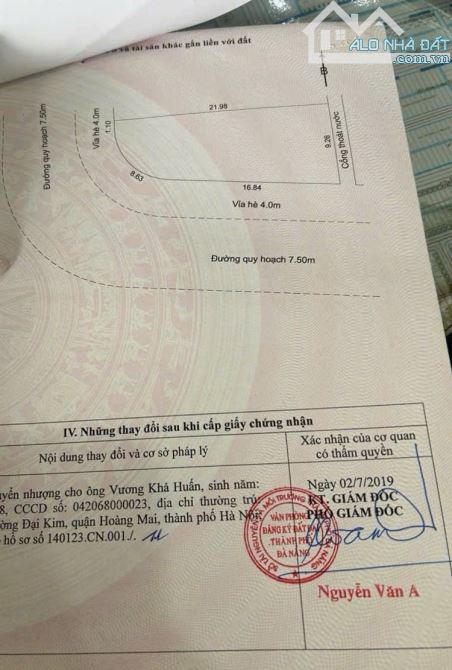 Bán rẻ lô góc 166m 2 mặt tiền đường 7,5m view Sông sát Trung Hoà 1 Khu Hoà Quý chỉ 6,9 tỷ - 3