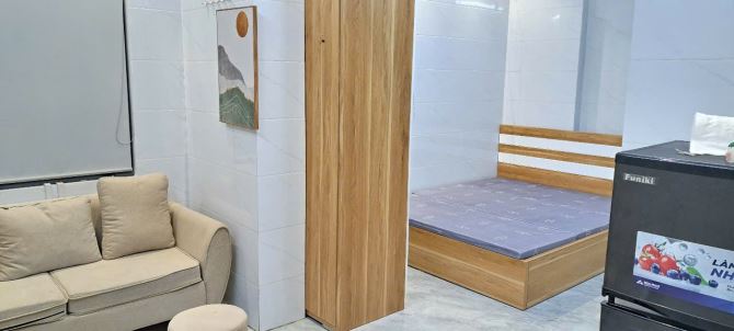 Cho Thuê CCMN 59 Lê Đức Thọ Nam Từ Liêm 30m2 Studio Cửa Sổ Ban Công Giặt Riêng Thang Máy - 3