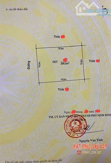 BÁN ĐẤT NHÀ VƯỜN QUẢNG TRƯỜNG 1/ P HOA LƯ- VỊ TRÍ TRUNG TÂM ( VIP ) - 3