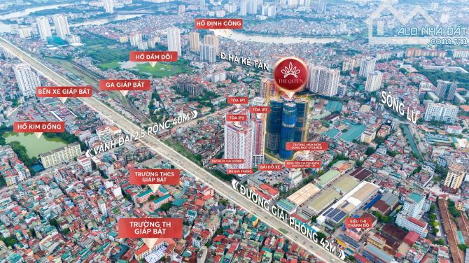 BÁN CĂN CC CAO CẤP LÔ GÓC 2PN VÀ 3 PN CỰC ĐẸP TẠI 360 GIẢI PHÓNG, GIÁ CHỈ TỪ 7 TỶ - 3