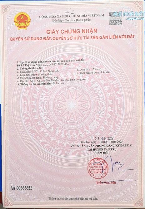 5×28 thổ Lạc Tấn_tân trụ_Long An 445 triệu Đường ôtô 7 chỗ đường thông giá bị ngộp - 4