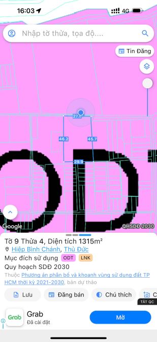 * CỰC RẺ-CHỈ 42TR/m2- BÁN 2 LÔ ĐẤT MT ĐƯỜNG 40, p.hiệp bình chánh ,thủ đức, 372m2-10.6x32m - 4