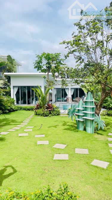BÁN CĂN VILLA KHU NHÀ VƯỜN NGHỈ DƯỠNG ĐƯỜNG NGUYỄN HUỆ XÃ ĐẤT ĐỎ TPHCM DT 511m2có 100m2tc - 4