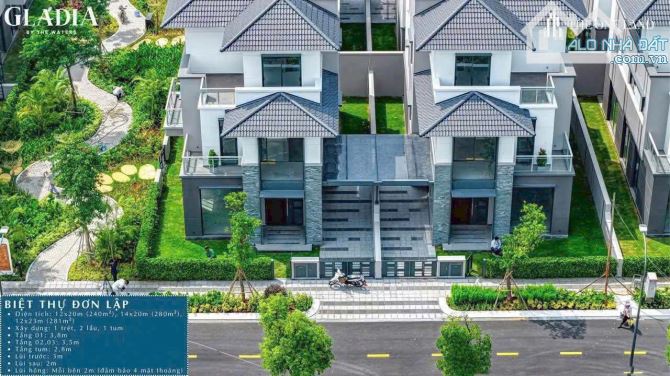 Suất ưu tiên chọn biệt thự GLADIA BY THE WATER Q.2, ck 2,5 tỷ, TT 20% nhận nhà - 4