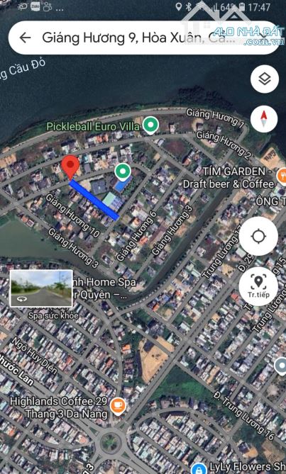 VIP! BÁN CẶP ĐẤT BIỆT THỰ 600M2 – 47,99 TỶ - MT GIÁNG HƯƠNG 9 - Q. CẨM LỆ - 4