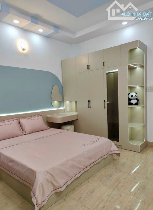 Bán nhà MẶT TIỀN nhánh LÂM THỊ HỐ, Hẻm 7M_ 3Tầng _ tặng FULL NỘI THẤT_6ty750 - 4