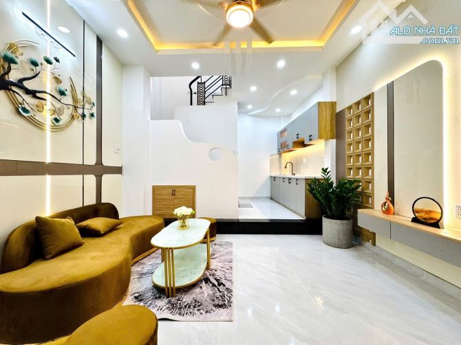 🟢LÊ QUANG ĐỊNH NGAY CHỢ BÀ CHIỂU • 26m2 (4.50M ❌6.50M)❌ 4TẦNG-3PN -100m2 SÀN - C - 5