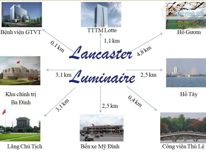 Bán căn hộ 4 ngủ chung cư Lancaster Luminaire 1152 đường Láng, Đống Đa chỉ 24,5 tỷ - 5