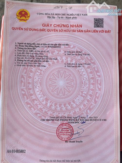Bán nhà đẹp 2 Tầng ngay Bệnh Viện Xuyên Á, 80m2, SHR, Gía chỉ 2 Tỷ. - 5