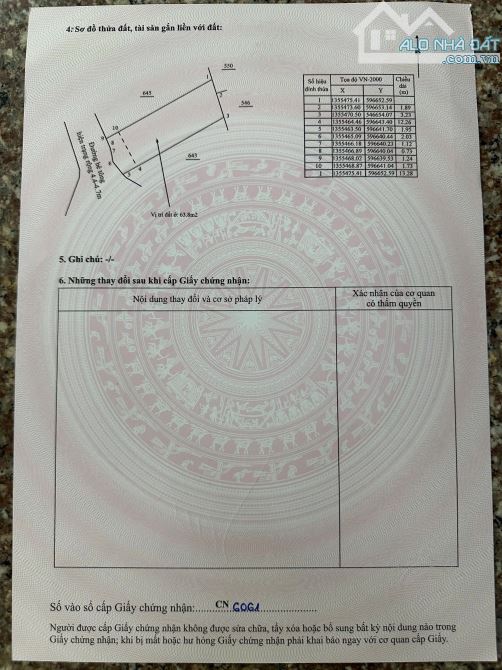 BÁN LÔ ĐẤT THỔ CƯ 100% , ĐƯỜNG RỘNG 5m , GẦN ĐƯỜNG D30, GIÁ 2 tỷ 100 triệu - 5