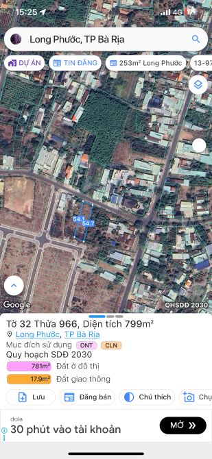 🔥 CẦN BÁN GẤP ĐẤT MẶT TIỀN ĐƯỜNG NHỰA SỐ 14 THUỘC XÃ LONG PHƯỚC CŨ : - 6