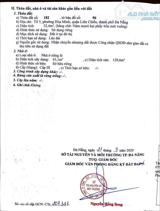 Bán nhà 3 tầng kiệt oto nhỏ Nguyễn Như Hạnh, Hoà Minh, Đà Nẵng giá chỉ 3,55 tỷ - 7