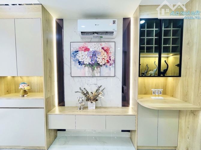 NHÀ ĐẸP MỚI XÂY 4 TẦNG BTCT – FULL NỘI THẤT - PHAN HUY ÍCH P12 GÒ VẤP- DTSD 144 m2 - 8