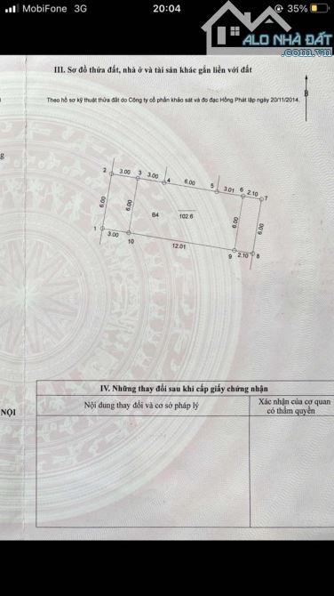 HÀNG HIẾM- BIỆT THỰ LIỀN KỀ - Thọ Tháp (Kđt Dịch Vọng) 105m2/ 5 tầng/ MT 6m 46.8 tỷ (TL) - 8
