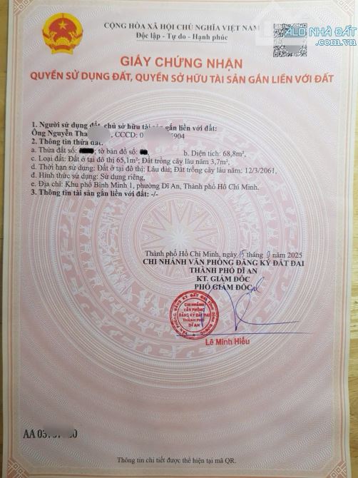 Nhà gần chợ Dĩ An 1, phường Dĩ An, TP Dĩ An - 9