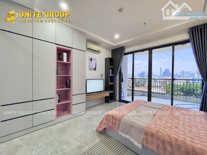 Cho thuê căn hộ 1PN ban công full nội thất siêu xinh ngay trung tâm Quận 7 - 9