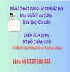 Cần bán lô đất vàng chính chủ(đúng trên bìa đỏ) khu tái định cư 7,2 Ha,Trâu Quỳ,Gia Lâm