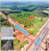 Đất xuyên tâm 600m2 - 100 thổ cư, mặt tiền đường 32m không trừ lộ giới bao sổ 420 tr