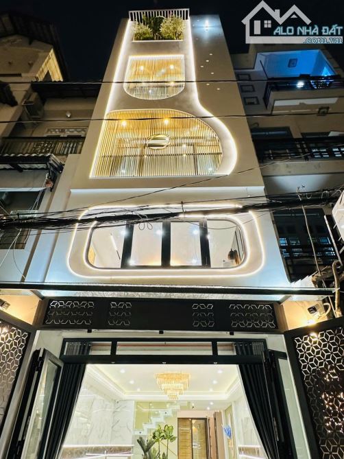 NHÀ 5 TẦNG FULL NỘI THẤT, Ô THANG MÁY, DT 4x16M, KHU CAO TẦNG ĐỒNG BỘ VIP, GÒ VẤP, 10.X TỶ