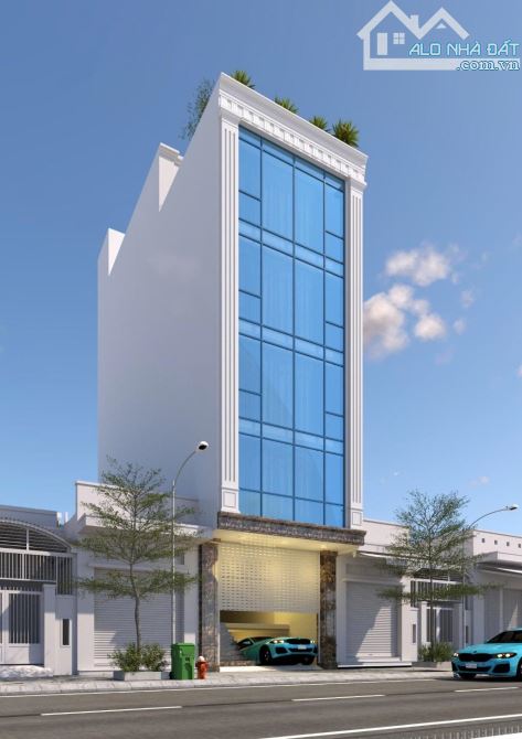 BÁN tòa văn phòng xây mới 7 tầng, mặt phố, căn góc diện tích gần 100m2 tại phố Định Công