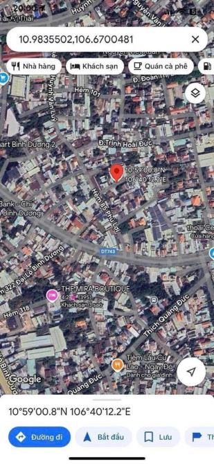 Bán đất tặng nhà hình chữ L 1 trệt 1 lầu Phú Lợi , kế bên Chợ Đình - Tp. Hồ Chí Minh