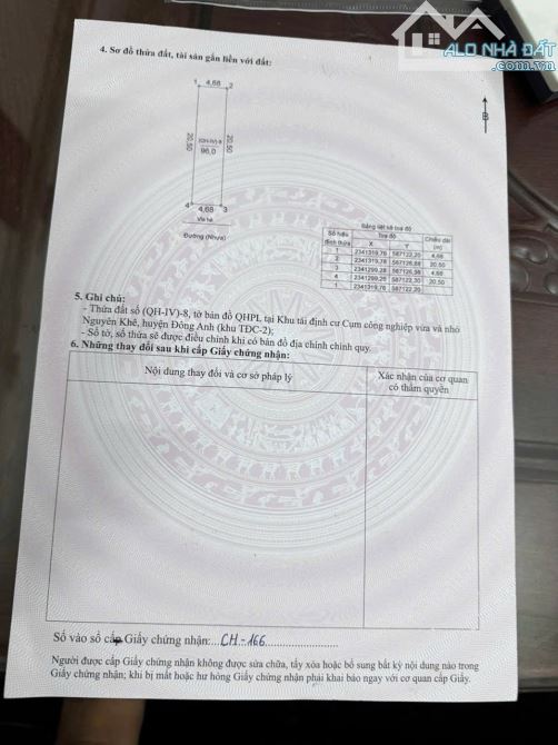 🔹Chính chủ gửi bán 96m Tái Định Cư Nguyên Khê