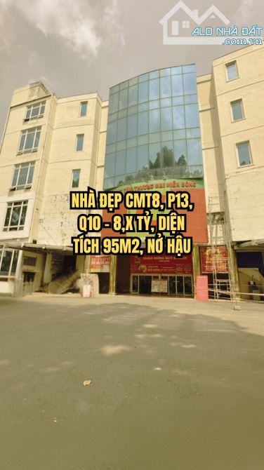 🌟 NHÀ C4 GẦN MẶT TIỀN TÔ HIẾN THÀNH, P15, Q10 – 9,X TỶ
