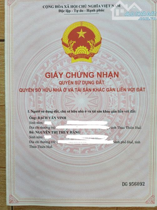 Cần bán lô đất 110m2 giá 2,81 tỷ tại 94 Tôn Thất Cảnh, P. An Cựu, TP Huế - 2