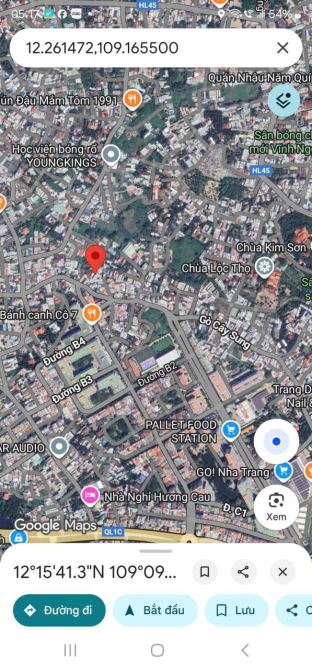 Sót lại lô đất kề Khu đô thị Vĩnh Điềm Trung, phường Tây Nha Trang, hẻm Gò Găng