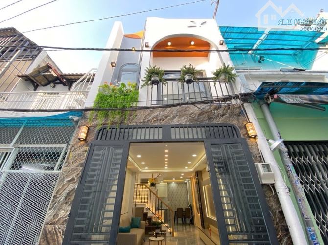 Nhà Gò Vấp 2 tầng - 2 phòng ngủ - full nội thất mới đẹp - HXH Phạm Văn Chiêu-Gần Emart 2