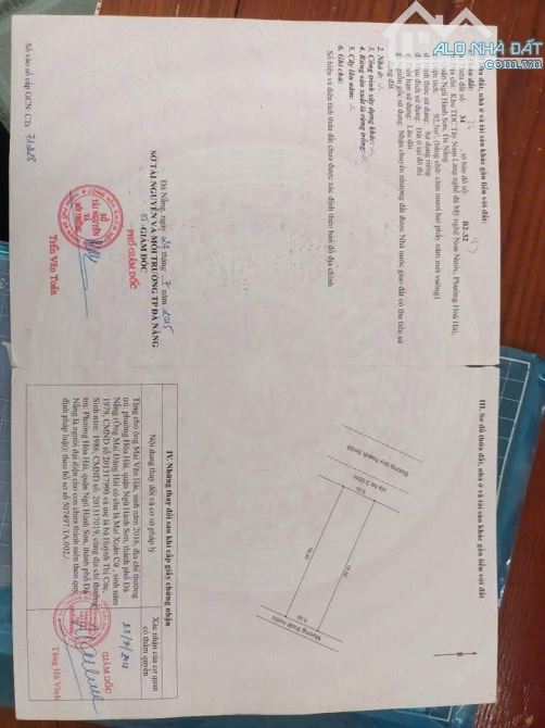 📌📌📌LÀM VIỆC TRỰC TIẾP GIÁ TỐT !!!Bán lô đất làng nghề non nước gần mai đăng chơn