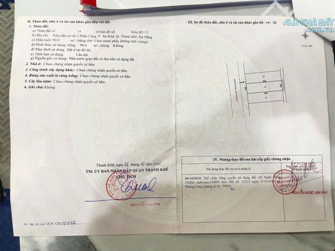 📌📌📌LÀM VIỆC TRỰC TIẾP GIÁ TỐT !!!bán lô mặt đường Nguyễn Đăng Đà Nẵng