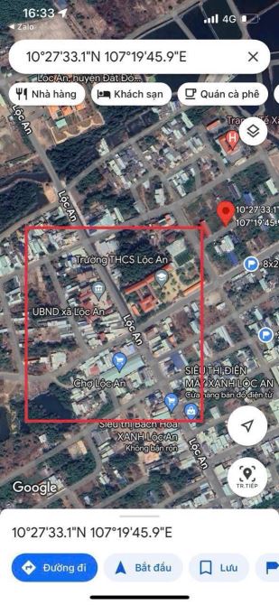 A CHỦ KẸT HẠ GIÁ SIÊU TỐT ĐẤT BIỂN LỘC AN - CÁCH BÃI TẮM LỘC AN 1KM  NGAY CHỢ - TRƯỜNG HỌC - 1