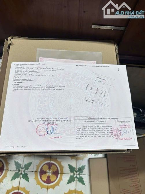 📌📌📌LÀM VIỆC TRỰC TIẾP GIÁ TỐT !!!cần bán 2 lô đất Cẩm Thanh - 1