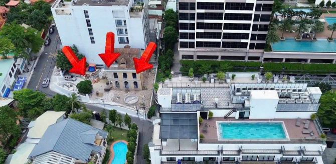 Bán góc 2MT ngay Quốc Hương- Thái Ly, 12x17m, tiện xây hầm, 7 tầng làm nhà hàng/cafe/chdv - 2