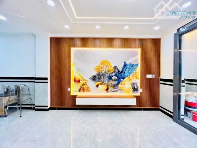 Dương Thị Mười Quận 12 - Xe Hơi Thông - 50m2 ( 4.5x11) - Nhà Mới Đẹp Full Nội Thất - Giá N - 2