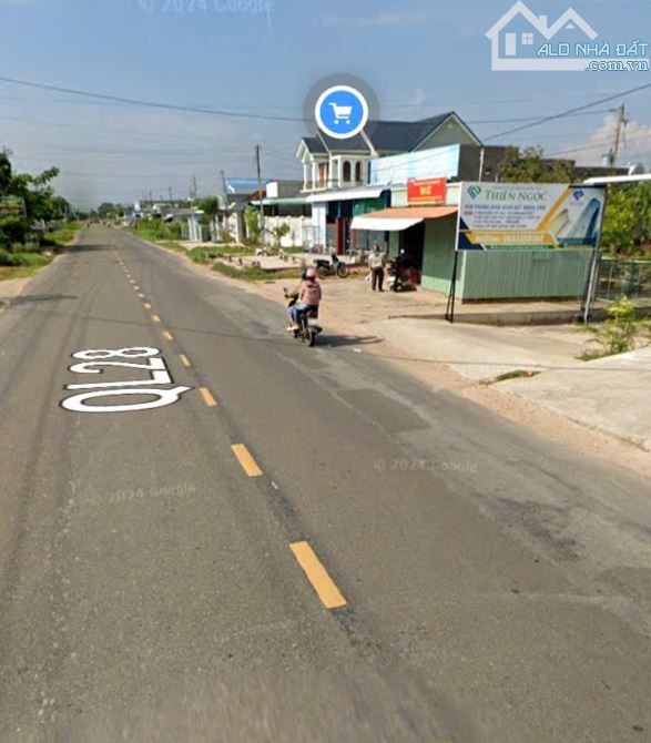 Nhà quá Ngộp 1 Lầu mặt tiền 16m QL28-Hàm Liêm-Lâm Đồng-650m2,có 350m2TC - 5
