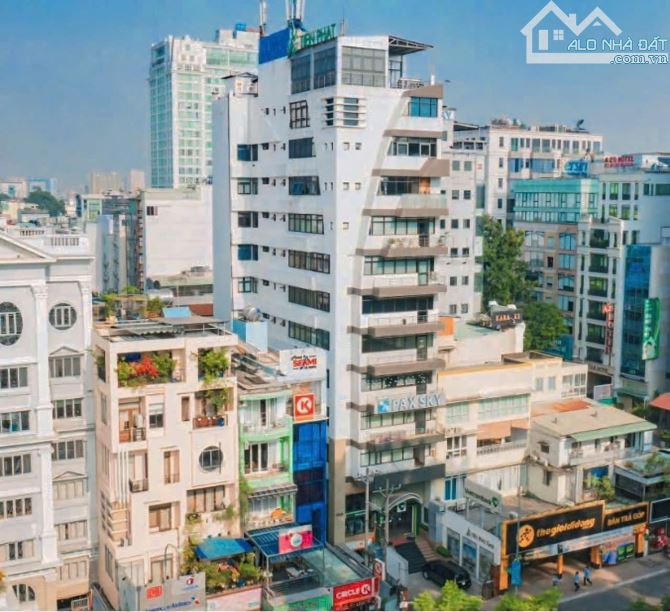 Bán dự án Building mặt tiền Hoàng Sa, P9, Q3. DT: 21x45m. DTCN:820m². Gía bán 320 tỷ TL