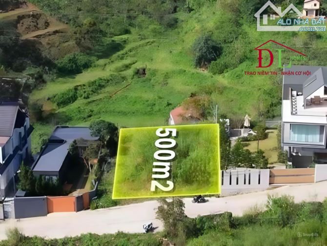 Bán đất Đà Lạt, đường Hoàng Hoa Thám view thông, dt 500m2 giá 18,5 tỷ #4515