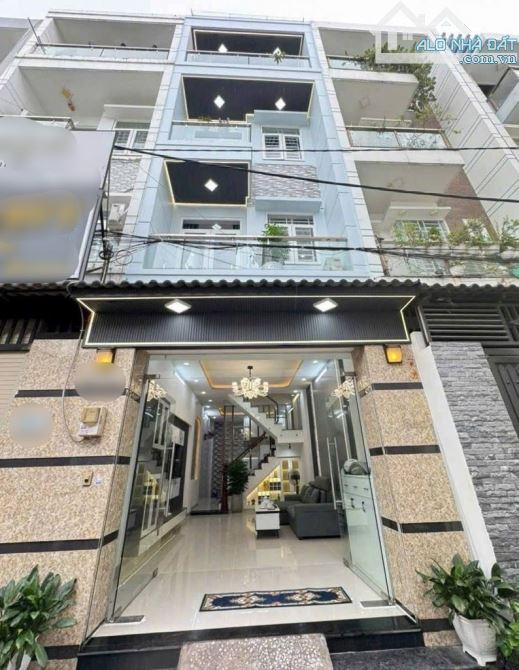 Bán nhà Phạm Văn Chiêu, Gò Vấp, hẻm xe hơi, 4 tầng BTCT, giá 7tỷ680