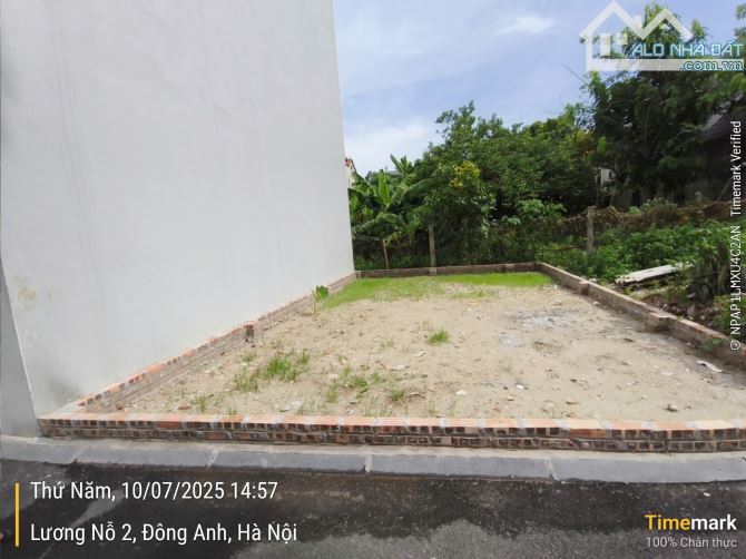 bán đất 47m2 thôn lương nỗ 2 tiên dương đông anh gần quốc lộ 3 giá 3.5 tỷ.