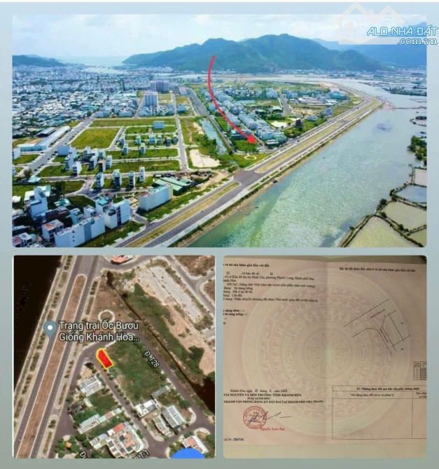 Lô góc 2 mặt tiền cực đẹp Khu đô thị An Bình Tân, TP Nha Trang