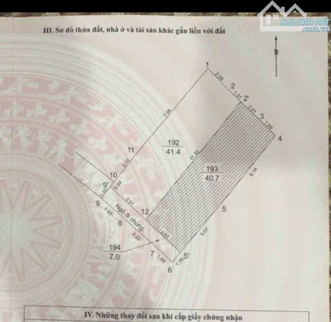Bán Đất Thụy Khuê - Gần Hồ Tây, Bv Thu Cúc DT 45m2, MT: 3.6m chỉ 6.6 tỷ Tặng GPXD