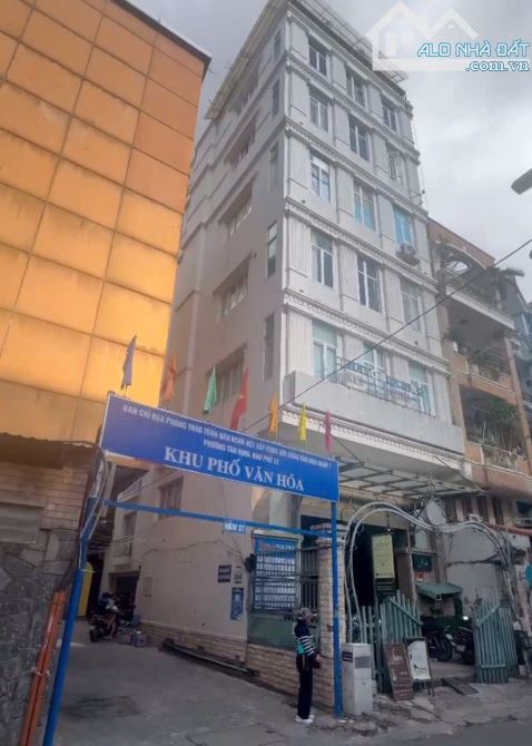 HÀNG HOT ! Bán Tòa Nhà VP Góc 2MT Đinh Công Tráng, P.TD| DT: 7 X 18m | 6 Tầng, thang máy.
