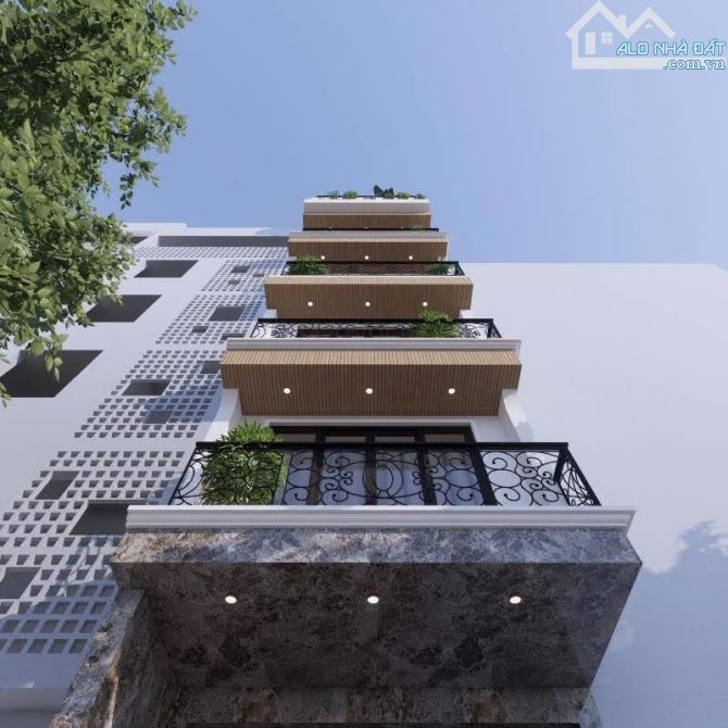 Xuân thuỷ cầu giấy 7 tầng thang máy 56m MT 4.1m 28.8 tỷ