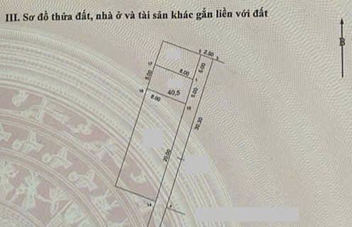 Bán đất Ninh Sở, Thường Tín, 41m2, oto con đỗ, giá 2.69 tỷ