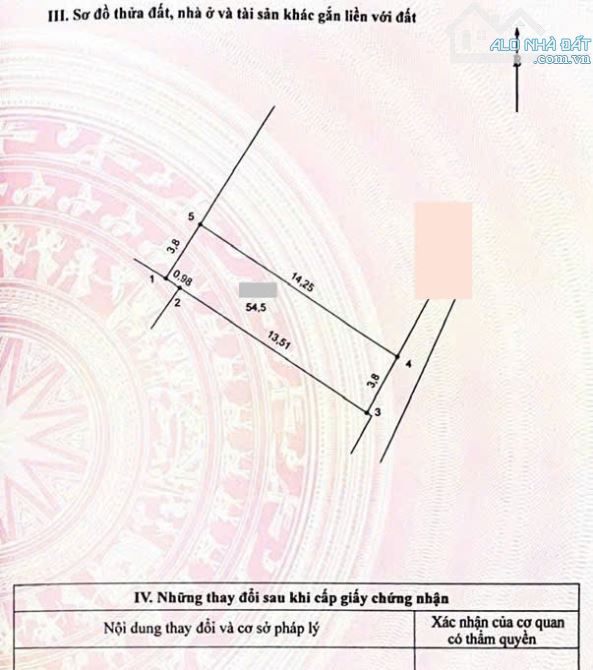 Bán đất xã Duyên Thái, 55m2, giá 4.1 tỷ, ngõ nông, gần ô tô